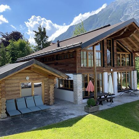 Im Weidach Superior Chalets Leutasch Eksteriør billede