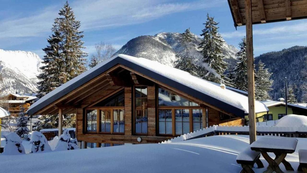 Im Weidach Superior Chalets Leutasch Eksteriør billede