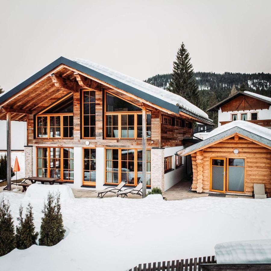 Im Weidach Superior Chalets Leutasch Eksteriør billede