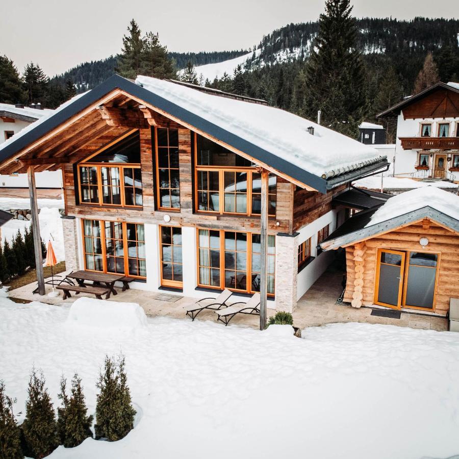 Im Weidach Superior Chalets Leutasch Eksteriør billede