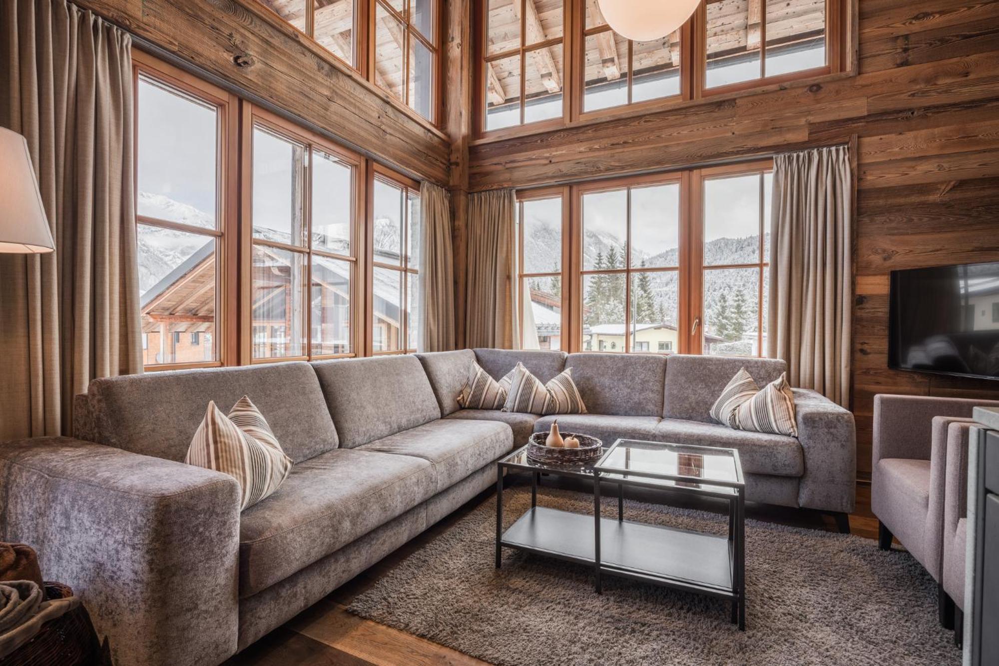 Im Weidach Superior Chalets Leutasch Eksteriør billede