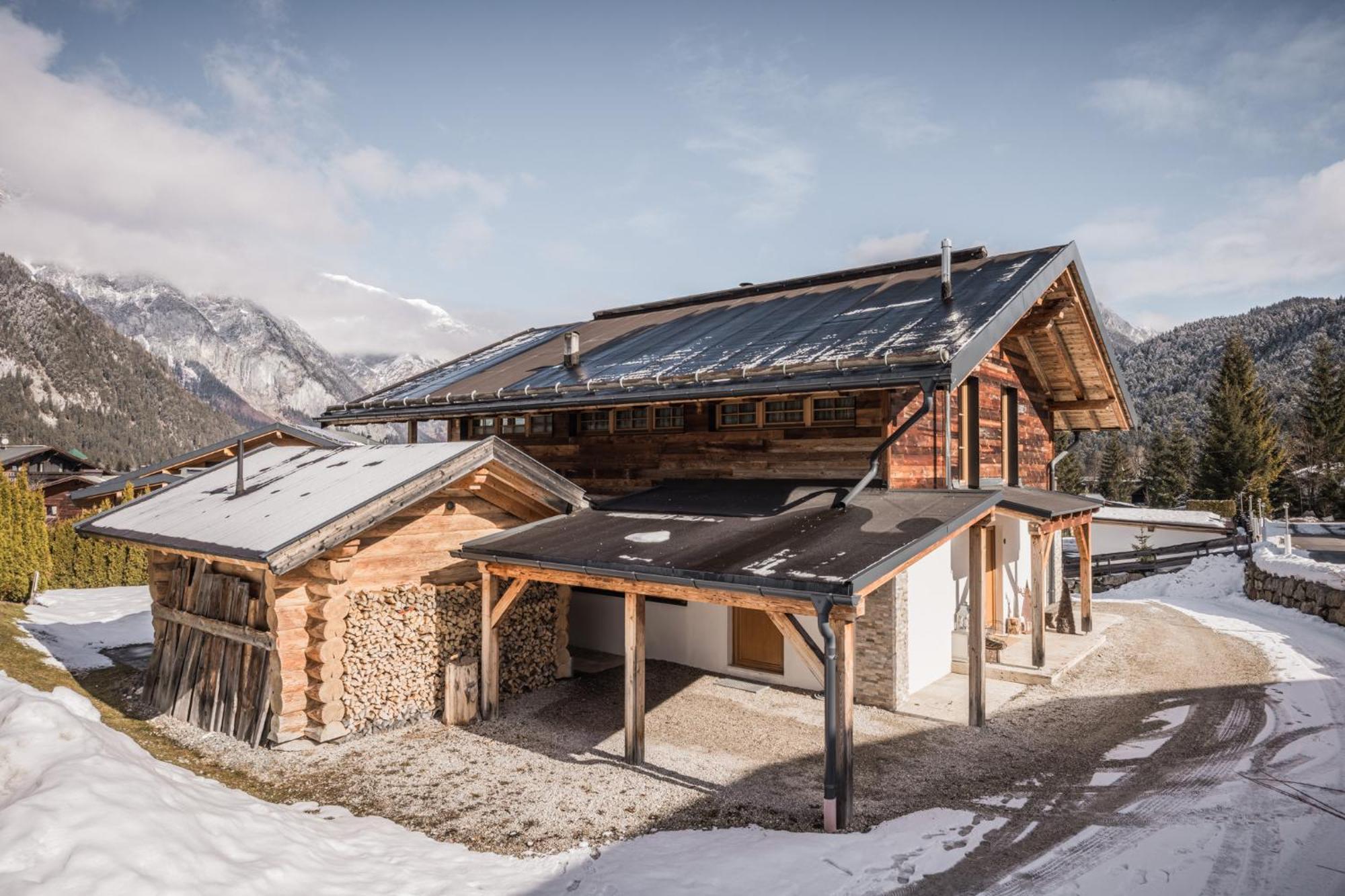 Im Weidach Superior Chalets Leutasch Eksteriør billede