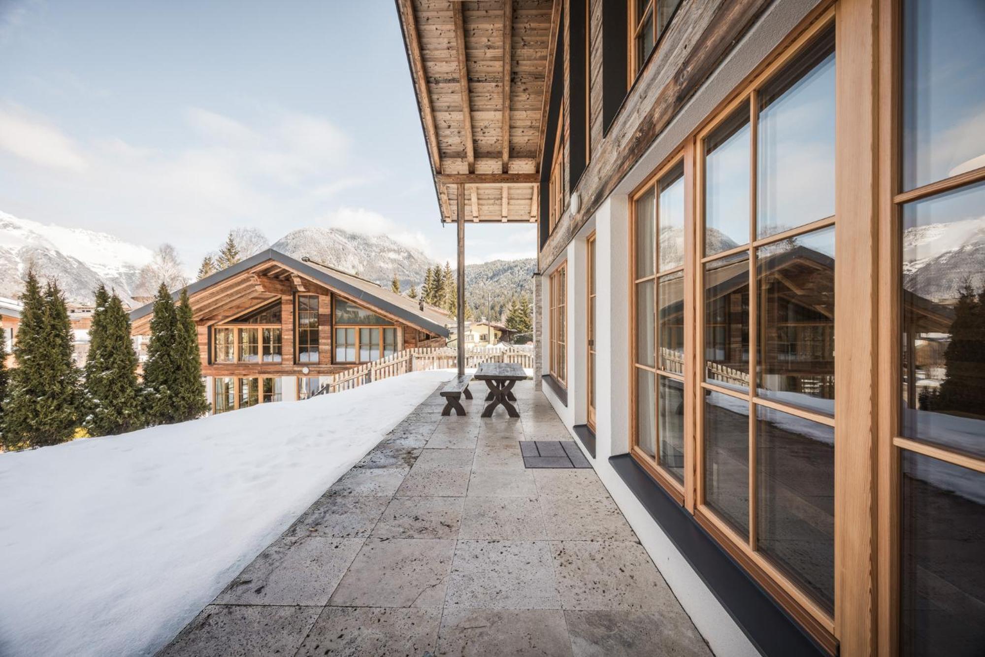 Im Weidach Superior Chalets Leutasch Eksteriør billede