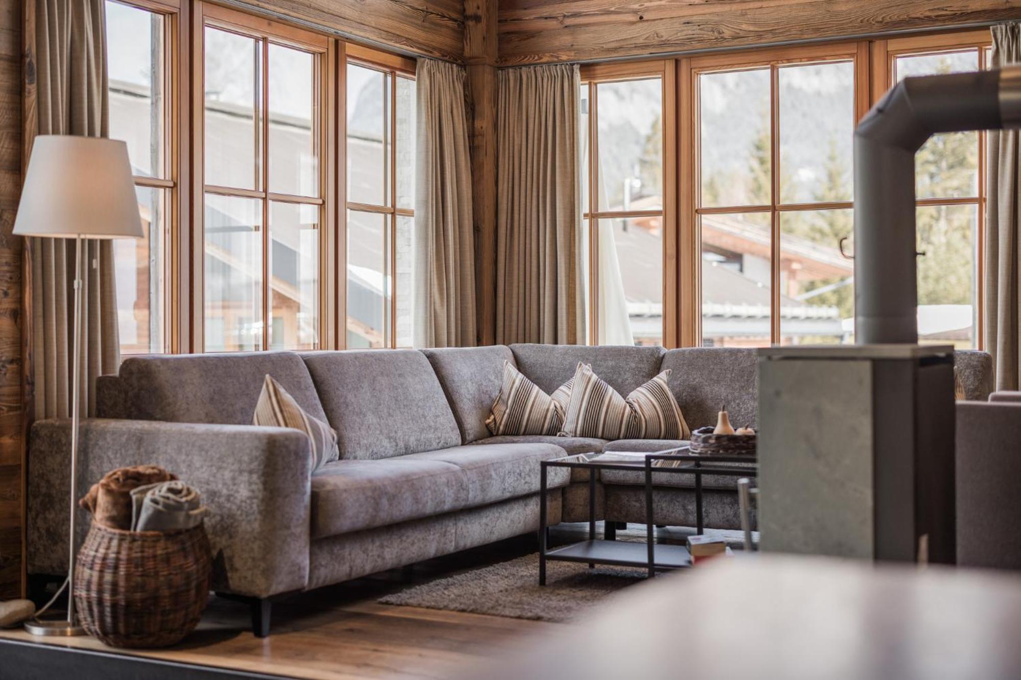 Im Weidach Superior Chalets Leutasch Eksteriør billede