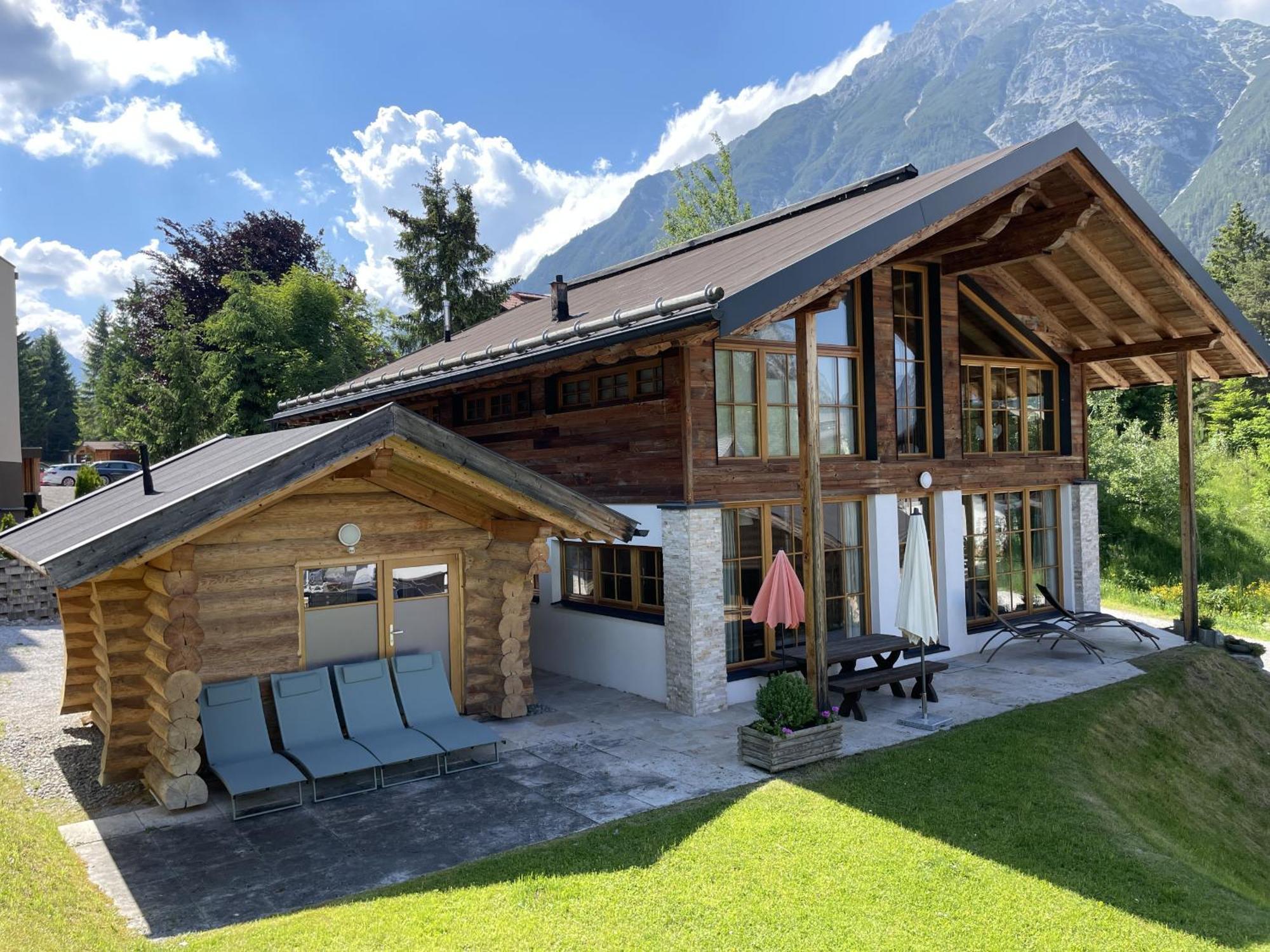 Im Weidach Superior Chalets Leutasch Eksteriør billede